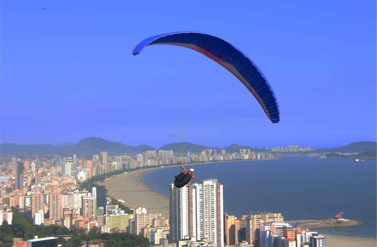 Quadra Praia 70 M Do Mar Santos  Exterior foto